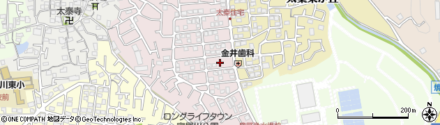 大阪府寝屋川市太秦中町27周辺の地図