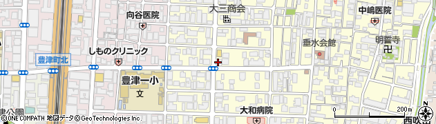 武者麺　江坂本店周辺の地図