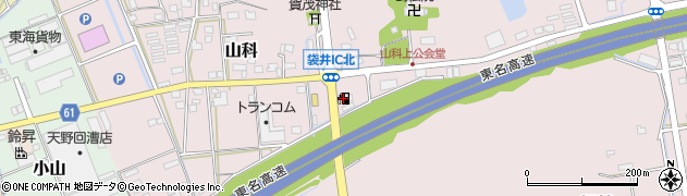 静岡資材株式会社　中遠営業所周辺の地図
