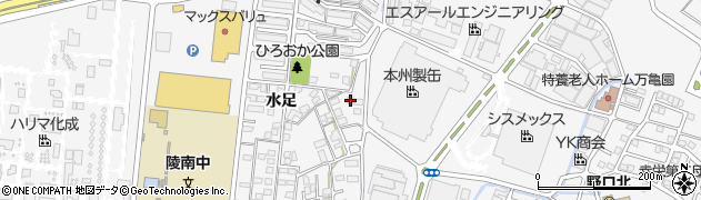 兵庫県加古川市野口町水足331周辺の地図