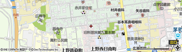 三重県伊賀市上野愛宕町1902周辺の地図