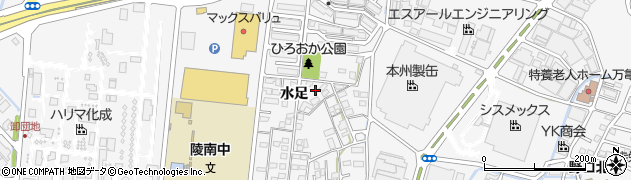 兵庫県加古川市野口町水足328周辺の地図