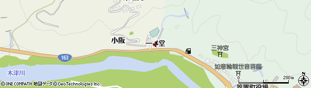 京都府笠置町（相楽郡）切山（一ノ堂）周辺の地図