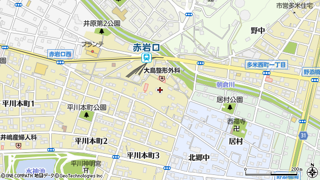 〒440-0024 愛知県豊橋市東田町井原の地図