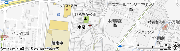 兵庫県加古川市野口町水足329周辺の地図