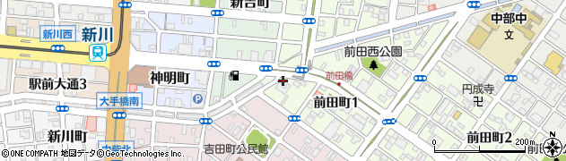 正道会館豊橋支部周辺の地図