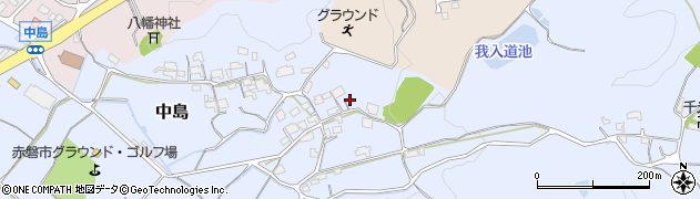 岡山県赤磐市中島282周辺の地図