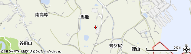 愛知県美浜町（知多郡）野間（馬池）周辺の地図