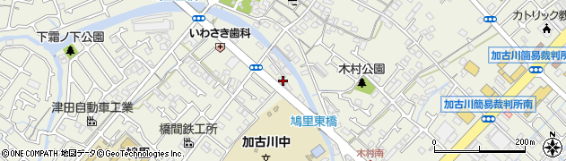 兵庫県加古川市加古川町備後96周辺の地図