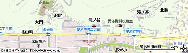 愛知県豊橋市多米町（寺門）周辺の地図
