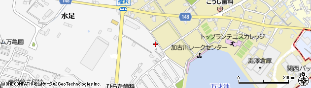 兵庫県加古川市野口町水足10周辺の地図