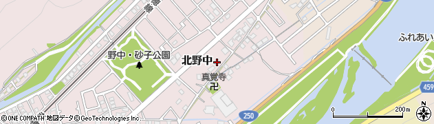 兵庫県赤穂市北野中207周辺の地図