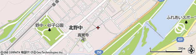 兵庫県赤穂市北野中53-2周辺の地図