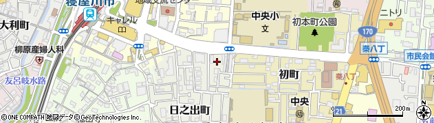 千成ヤクルト販売株式会社　寝屋川駅前サービスセンター周辺の地図