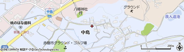 岡山県赤磐市中島141周辺の地図