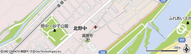 兵庫県赤穂市北野中212周辺の地図