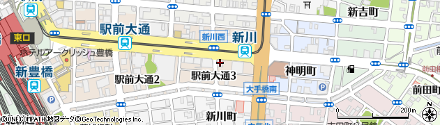 プリマハム株式会社　豊橋営業所周辺の地図