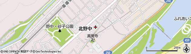 兵庫県赤穂市北野中209周辺の地図