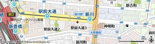 株式会社名古屋銀行　ローンプラザ豊橋周辺の地図