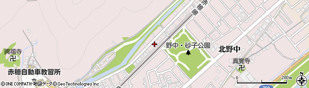 兵庫県赤穂市北野中304周辺の地図