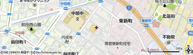 朝倉和裁周辺の地図