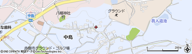 岡山県赤磐市中島202周辺の地図