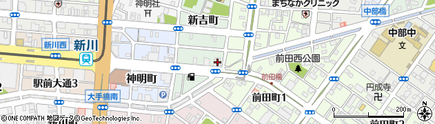 愛知県豊橋市新吉町41周辺の地図