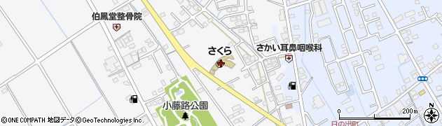 吉田町立　さくら保育園周辺の地図