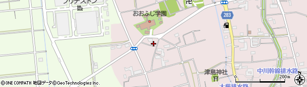 静岡県磐田市大久保183周辺の地図