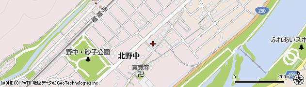 兵庫県赤穂市北野中100周辺の地図