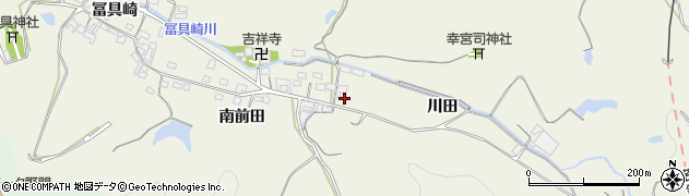 愛知県美浜町（知多郡）野間（川田）周辺の地図