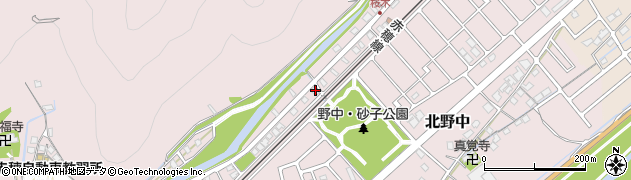 兵庫県赤穂市北野中304-14周辺の地図