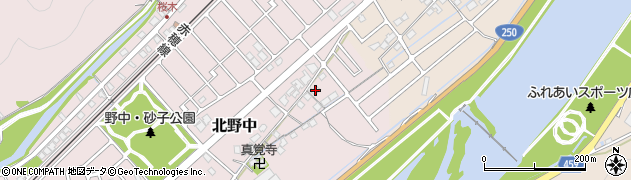 兵庫県赤穂市北野中87周辺の地図