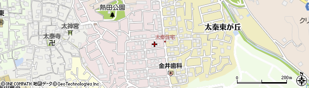 大阪府寝屋川市太秦中町22周辺の地図