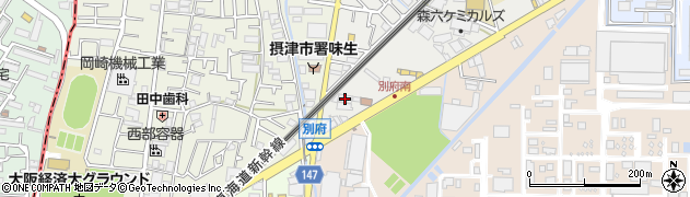 阪和建機株式会社　摂津センター周辺の地図