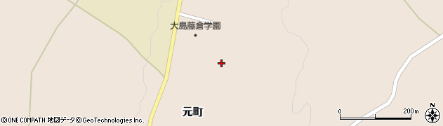東京都大島町元町馬の背128周辺の地図