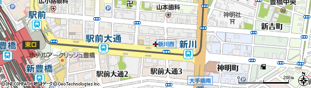 金子貴金属店周辺の地図
