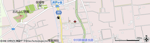 静岡県磐田市大久保415周辺の地図