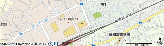ジャブ　菊川店周辺の地図