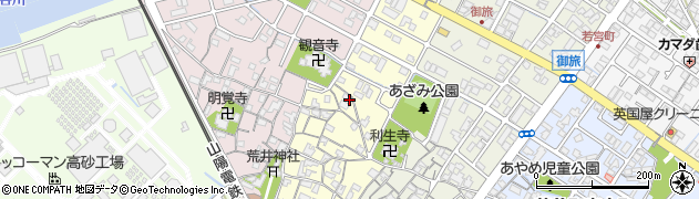 兵庫県高砂市荒井町中町周辺の地図