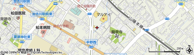 メガネストアー加古川店周辺の地図