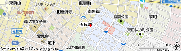 鈴川屋周辺の地図