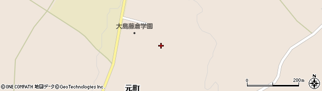 東京都大島町元町馬の背128-33周辺の地図