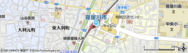 京阪ライフサポート寝屋川ケア周辺の地図
