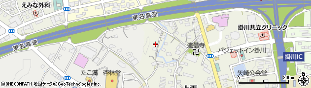 静岡県掛川市上張1056周辺の地図