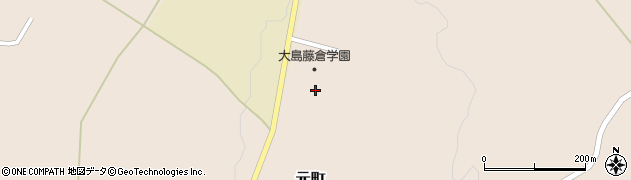 東京都大島町元町馬の背128-30周辺の地図