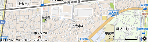 甲子園電気株式会社周辺の地図