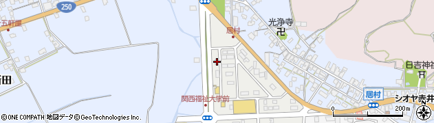 兵庫県赤穂市黒崎町195周辺の地図