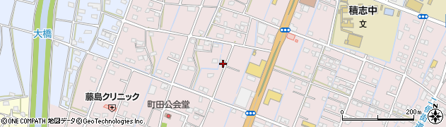 静岡県浜松市中央区有玉北町周辺の地図