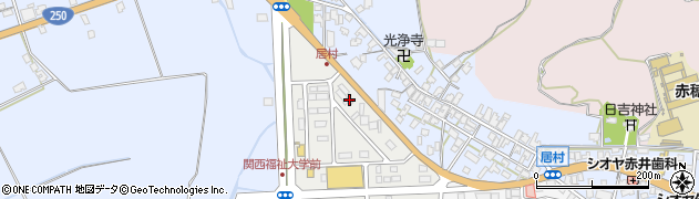 兵庫県赤穂市黒崎町219周辺の地図